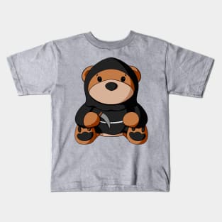 Grim Reaper Teddy Bear Kids T-Shirt